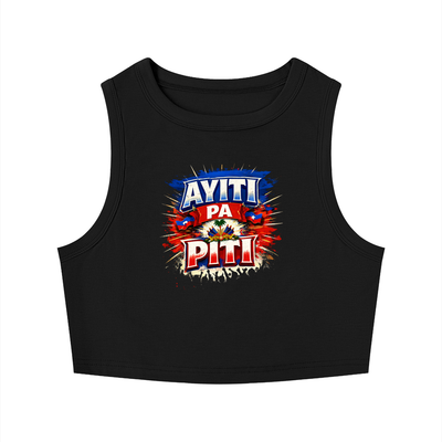 Women's Tight Crewneck Crop Tank Top