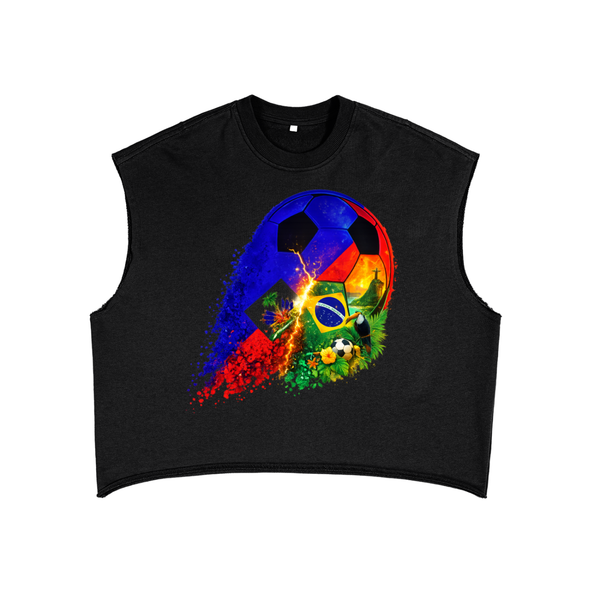 Haiti x Brazil Sleeveless Tee